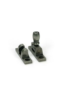 Pewter Mushroom Brighton Fastener Narrow Square From The Anvil