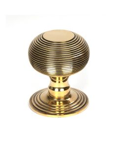 From The Anvil 46654 Aged Brass Beehive Centre Door Knob Aged Brass
