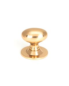 From The Anvil 46728 Polished Bronze Oval Cabinet Knob 40mm Polished Bronze