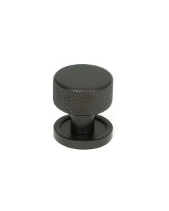 From The Anvil 46826 Aged Bronze Brompton Cabinet Knob - 25mm (Plain) Aged Bronze