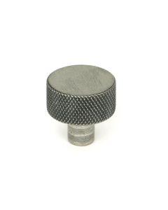 From The Anvil 46843 Pewter Brompton Cabinet Knob - 25mm (No rose) Pewter Patina