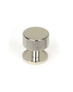 From The Anvil 46862 Polished Nickel Brompton Cabinet Knob - 32mm (Plain) Polished Nickel