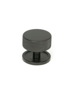 From The Anvil 47149 Aged Bronze Brompton Cabinet Knob - 38mm (Plain) Aged Bronze