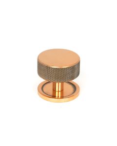 From The Anvil 47153 Polished Bronze Brompton Cabinet Knob - 38mm (Plain) Polished Bronze