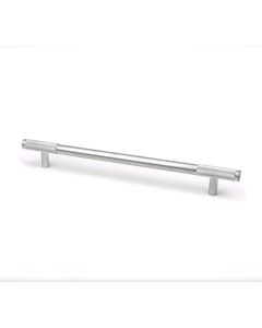 From The Anvil 47155 Satin Chrome Half Brompton Pull Handle - Large Satin Chrome