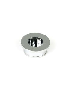 From The Anvil 47192 Polished Chrome 34mm Round Finger Edge Pull Polished Chrome