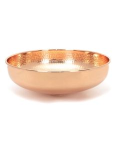 From The Anvil 47197 Hammered Copper Round Sink 400mm