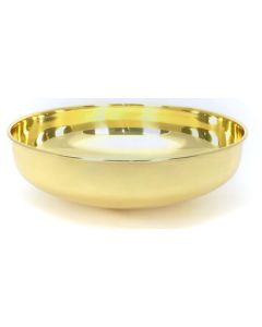 From The Anvil 47202 Smooth Brass Round Sink 400mm