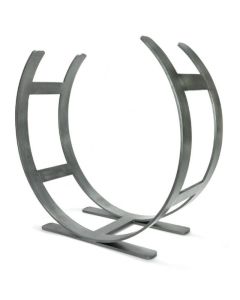 From The Anvil 47212 Pewter Curved Log Holder - Large 680mm