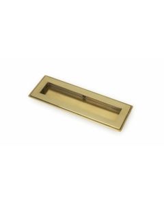 From The Anvil 48300 Aged Brass 175mm Art Deco Rectangular Pull Aged Brass
