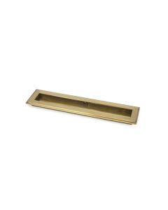 From The Anvil 48301 Aged Brass 250mm Art Deco Rectangular Pull Aged Brass
