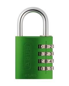 ABUS 145/40 Green B/EFSPP Green Std Shackle Combination Padlock 145 Size 40mm