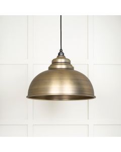 From The Anvil 49498 Aged Brass Harborne Pendant Aged Brass