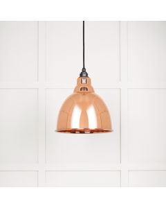 From The Anvil 49500S Smooth Copper Brindley Pendant Smooth Copper