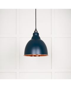 From The Anvil 49500SDU Smooth Copper Brindley Pendant in Dusk Smooth Copper