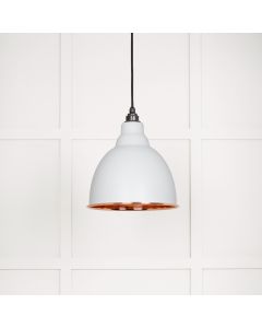 From The Anvil 49500SF Smooth Copper Brindley Pendant in Flock Smooth Copper