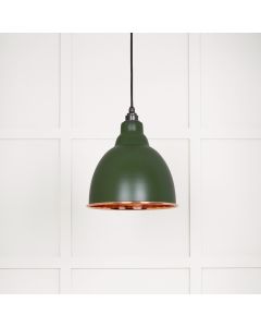 From The Anvil 49500SH Smooth Copper Brindley Pendant in Heath Smooth Copper