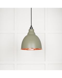 From The Anvil 49500STU Smooth Copper Brindley Pendant in Tump Smooth Copper