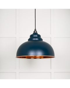From The Anvil 49501SDU Smooth Copper Harborne Pendant in Dusk Smooth Copper