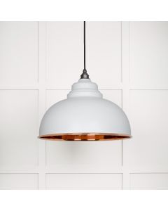 From The Anvil 49501SF Smooth Copper Harborne Pendant in Flock Smooth Copper