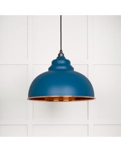 From The Anvil 49501U Hammered Copper Harborne Pendant in Upstream Hammered Copper