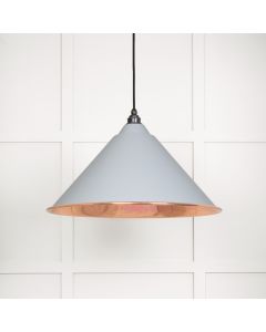 From The Anvil 49503SBI Smooth Copper Hockley Pendant in Birch Smooth Copper