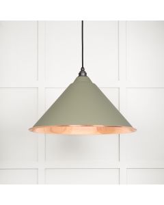 From The Anvil 49503STU Smooth Copper Hockley Pendant in Tump Smooth Copper