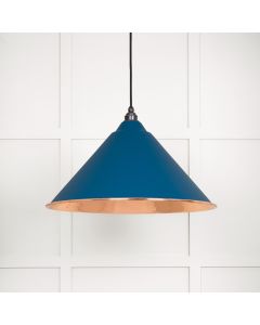 From The Anvil 49503U Hammered Copper Hockley Pendant in Upstream Hammered Copper