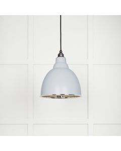 From The Anvil 49504BI Smooth Nickel Brindley Pendant in Birch Smooth Nickel