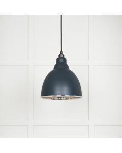 From The Anvil 49504SO Smooth Nickel Brindley Pendant in Soot Smooth Nickel