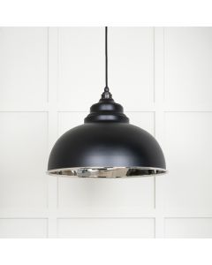 From The Anvil 49505EB Smooth Nickel Harborne Pendant in Elan Black Smooth Nickel