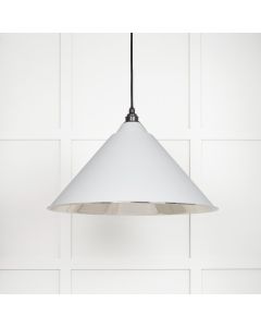 From The Anvil 49506F Smooth Nickel Hockley Pendant in Flock Smooth Nickel