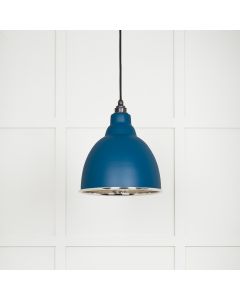 From The Anvil 49511U Hammered Nickel Brindley Pendant in Upstream Hammered Nickel