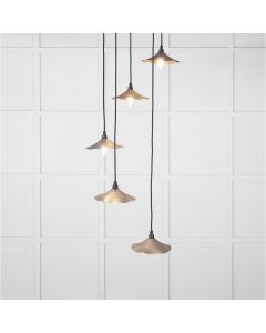 From the Anvil Smooth Copper Flora Cluster Pendant in Bluff 49726SBL