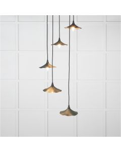 From the Anvil Smooth Copper Flora Cluster Pendant in Dingle 49726SDI