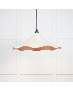 From the Anvil Smooth Copper Flora Pendant in Teasel 49729STE
