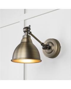From the Anvil Aged Brass Brindley Wall Light 49733
