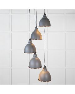 From the Anvil Smooth Copper Brindley Cluster Pendant in Bluff 49736SBL