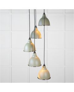 From the Anvil Smooth Nickel Brindley Cluster Pendant in Tump 49737STU