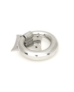 From The Anvil 49805 Polished Marine SS (316) Ring Door Knocker Polished Marine SS (316)