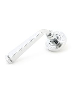 From The Anvil 49951 Polished Chrome Avon Round Lever on Rose Set (Beehive) - Unsprung Polished Chrome