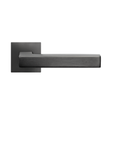 Karcher Design EPL46Q Seattle Door Handle on Square Plandesign rose in titan grey,