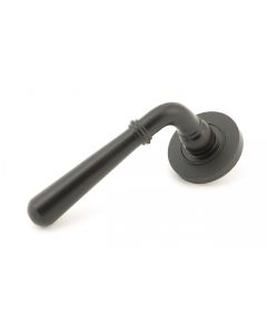 From The Anvil 50029 Aged Bronze Newbury Lever on Rose Set (Plain) - Unsprung Aged Bronze