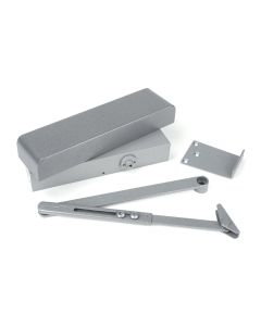 From The Anvil 50109 Pewter Size 2-5 Door Closer & Cover Pewter Patina