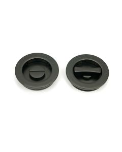 From The Anvil 50130 Aged Bronze 60mm Plain Round Pull - Privacy Set Aged Bronze