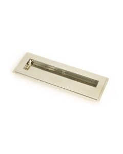 From The Anvil 50152 Polished Nickel 175mm Art Deco Rectangular Pull Polished Nickel