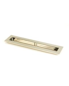 From The Anvil 50155 Polished Nickel 250mm Plain Rectangular Pull Polished Nickel