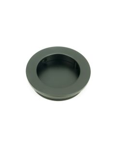 From The Anvil 50216 Matt Black 60mm Plain Round Pull Matt Black