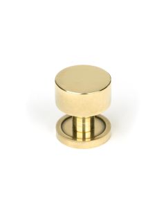 From The Anvil 50304 Aged Brass Kelso Cabinet Knob - 25mm (Plain) Aged Brass