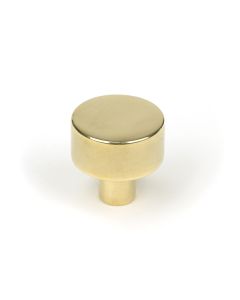 From The Anvil 50305 Aged Brass Kelso Cabinet Knob - 25mm (No rose) Aged Brass